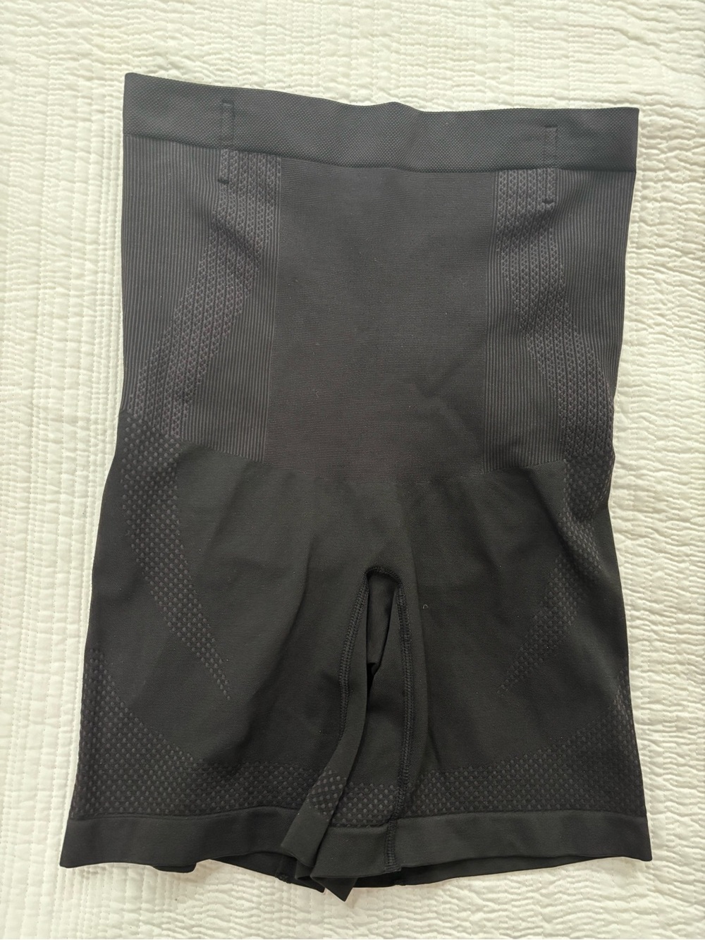 Black High-Waist Shaping Shorts XL/2XL